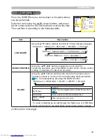 Предварительный просмотр 33 страницы Hitachi CPX1 Series User Manual – Operating Manual