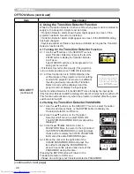 Предварительный просмотр 46 страницы Hitachi CPX1 Series User Manual – Operating Manual