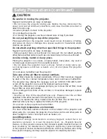 Предварительный просмотр 71 страницы Hitachi CPX1 Series User Manual – Operating Manual