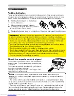 Preview for 11 page of Hitachi CPX1 Series User'S Manual And Operating Manual