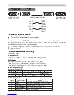 Предварительный просмотр 6 страницы Hitachi CPX260 - LCD XGA Projector User Manual