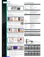 Preview for 2 page of Hitachi CPX268 - Portable Lcd Projector Specifications