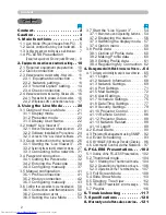 Preview for 2 page of Hitachi CPX4 - CP X4 XGA LCD Projector User Manual