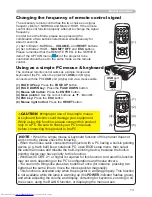 Preview for 22 page of Hitachi CPX4 series User Manual