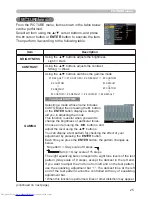 Preview for 34 page of Hitachi CPX4 series User Manual