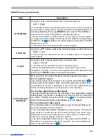 Preview for 38 page of Hitachi CPX4 series User Manual