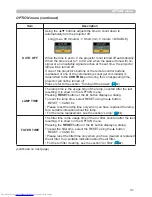 Preview for 50 page of Hitachi CPX4 series User Manual