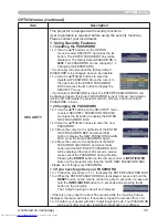 Preview for 54 page of Hitachi CPX4 series User Manual