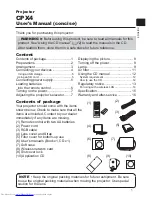 Preview for 221 page of Hitachi CPX4 series User Manual