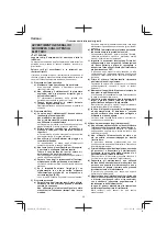 Предварительный просмотр 22 страницы Hitachi CR 10DL Handling Instructions Manual