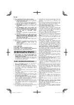 Preview for 64 page of Hitachi CR 10DL Handling Instructions Manual