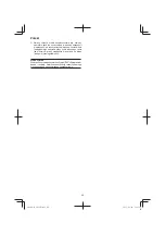 Preview for 90 page of Hitachi CR 10DL Handling Instructions Manual