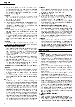 Предварительный просмотр 8 страницы Hitachi CR 13V Handling Instructions Manual