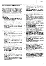 Предварительный просмотр 23 страницы Hitachi CR 13V Handling Instructions Manual