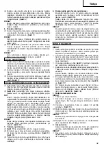 Предварительный просмотр 43 страницы Hitachi CR 13V Handling Instructions Manual