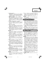 Предварительный просмотр 21 страницы Hitachi CR 13V2 Handling Instructions Manual