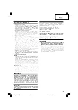 Предварительный просмотр 31 страницы Hitachi CR 13V2 Handling Instructions Manual