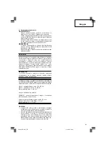 Предварительный просмотр 37 страницы Hitachi CR 13V2 Handling Instructions Manual