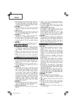 Предварительный просмотр 40 страницы Hitachi CR 13V2 Handling Instructions Manual