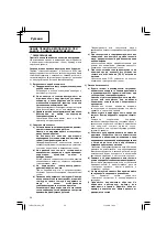 Предварительный просмотр 60 страницы Hitachi CR 13V2 Handling Instructions Manual