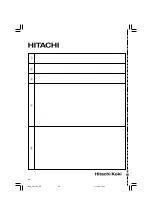 Предварительный просмотр 70 страницы Hitachi CR 13V2 Handling Instructions Manual