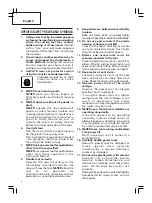 Preview for 6 page of Hitachi CR 13VB Instruction Manual And Safety Instructions