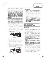 Preview for 13 page of Hitachi CR 13VB Instruction Manual And Safety Instructions