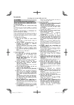 Предварительный просмотр 26 страницы Hitachi CR 13VBY Handling Instructions Manual