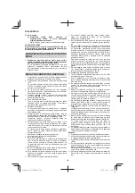 Предварительный просмотр 106 страницы Hitachi CR 13VBY Handling Instructions Manual