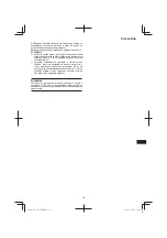 Предварительный просмотр 115 страницы Hitachi CR 13VBY Handling Instructions Manual