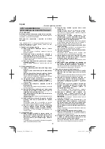 Предварительный просмотр 122 страницы Hitachi CR 13VBY Handling Instructions Manual