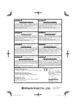 Предварительный просмотр 156 страницы Hitachi CR 13VBY Handling Instructions Manual