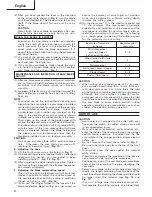 Предварительный просмотр 30 страницы Hitachi CR 13VC Handling Instructions Manual