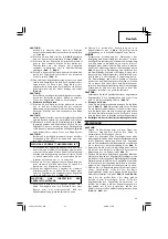 Preview for 23 page of Hitachi CR 14DSL Handling Instructions Manual