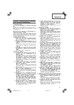 Preview for 47 page of Hitachi CR 14DSL Handling Instructions Manual