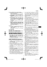 Preview for 85 page of Hitachi CR 18DBL Handling Instructions Manual