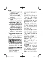 Preview for 148 page of Hitachi CR 18DBL Handling Instructions Manual