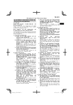 Preview for 9 page of Hitachi CR 18DGL Handling Instructions Manual