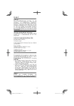 Preview for 16 page of Hitachi CR 18DGL Handling Instructions Manual