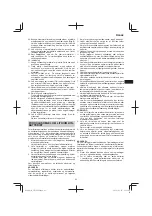 Preview for 63 page of Hitachi CR 18DGL Handling Instructions Manual