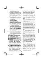 Preview for 134 page of Hitachi CR 18DGL Handling Instructions Manual