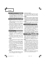 Preview for 22 page of Hitachi CR 18DL Handling Instructions Manual