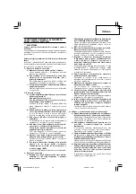 Preview for 37 page of Hitachi CR 18DL Handling Instructions Manual