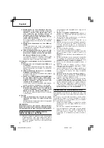 Preview for 58 page of Hitachi CR 18DL Handling Instructions Manual