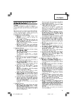 Preview for 67 page of Hitachi CR 18DL Handling Instructions Manual