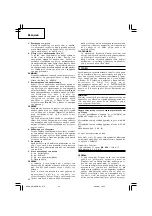 Preview for 86 page of Hitachi CR 18DL Handling Instructions Manual