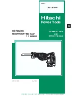 Hitachi CR 18DMR Technical Data And Service Manual preview