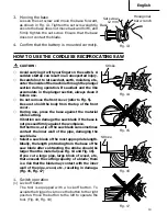 Preview for 19 page of Hitachi CR 18DV Safety And Instruction Manual