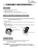 Preview for 13 page of Hitachi CR 24DV Safety And Instruction Manual