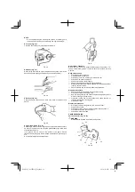 Preview for 11 page of Hitachi CS 27EPA (S) Handling Instructions Manual